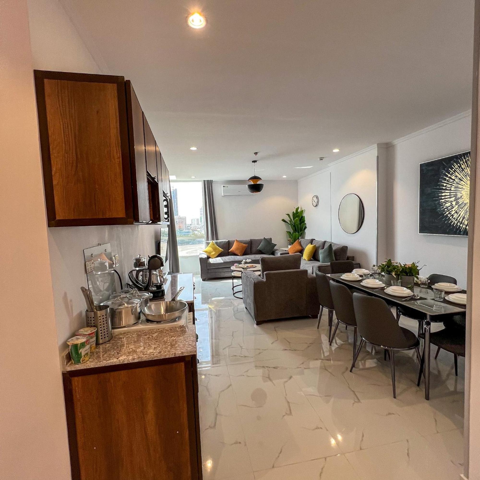 The Red Sea Apartment شقة البحر الأحمر Jiddah Esterno foto