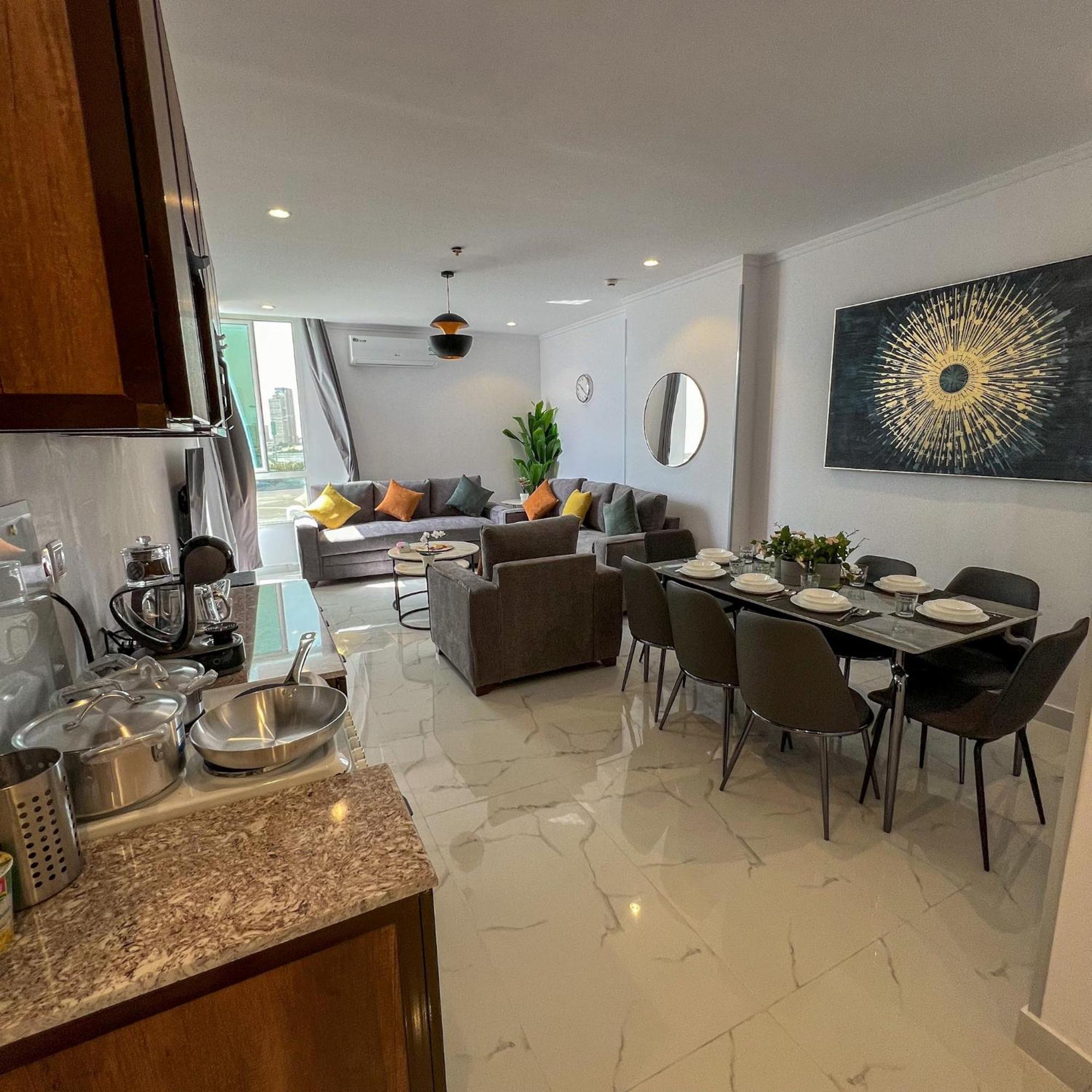 The Red Sea Apartment شقة البحر الأحمر Jiddah Esterno foto